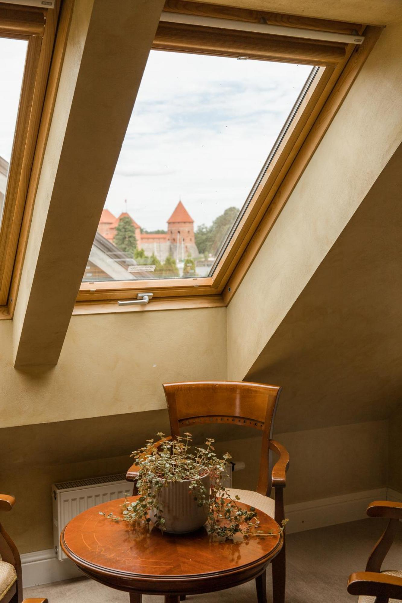 Apvalaus Stalo Klubas Gastro & Spa Hotel Trakai Ruang foto